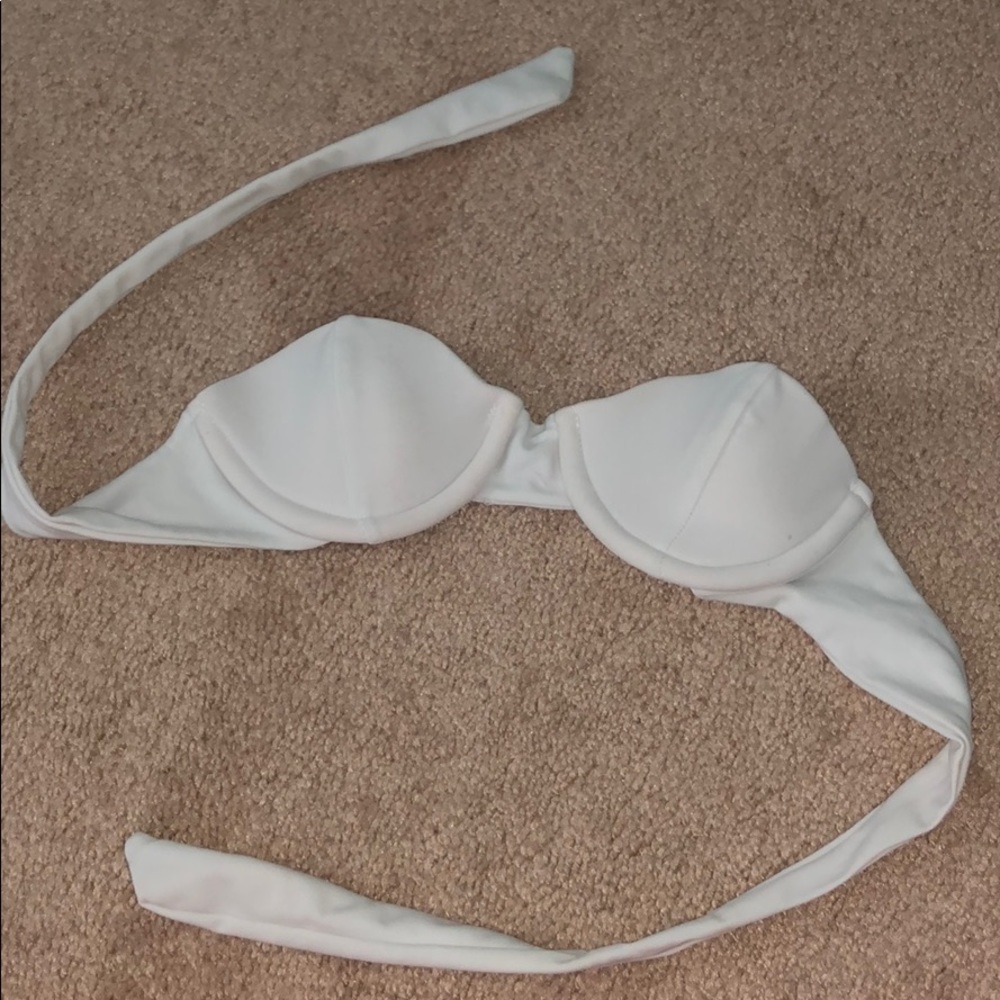 Bandeau bikini top